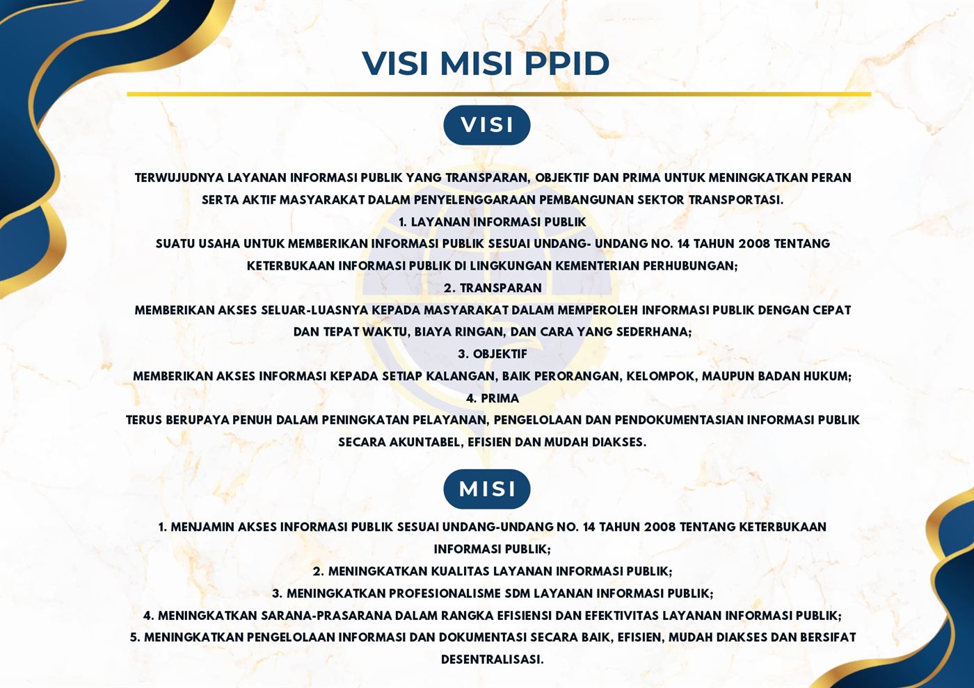 Visi Misi PPID