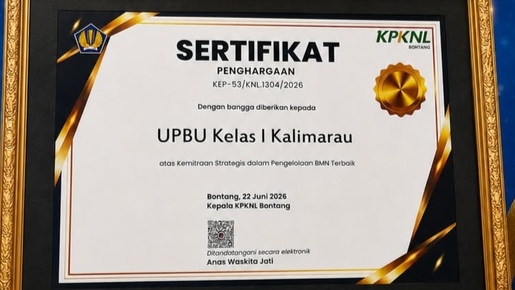 Penghargaan Pengelolaan Barang Milik Negara (BMN) Terbaik