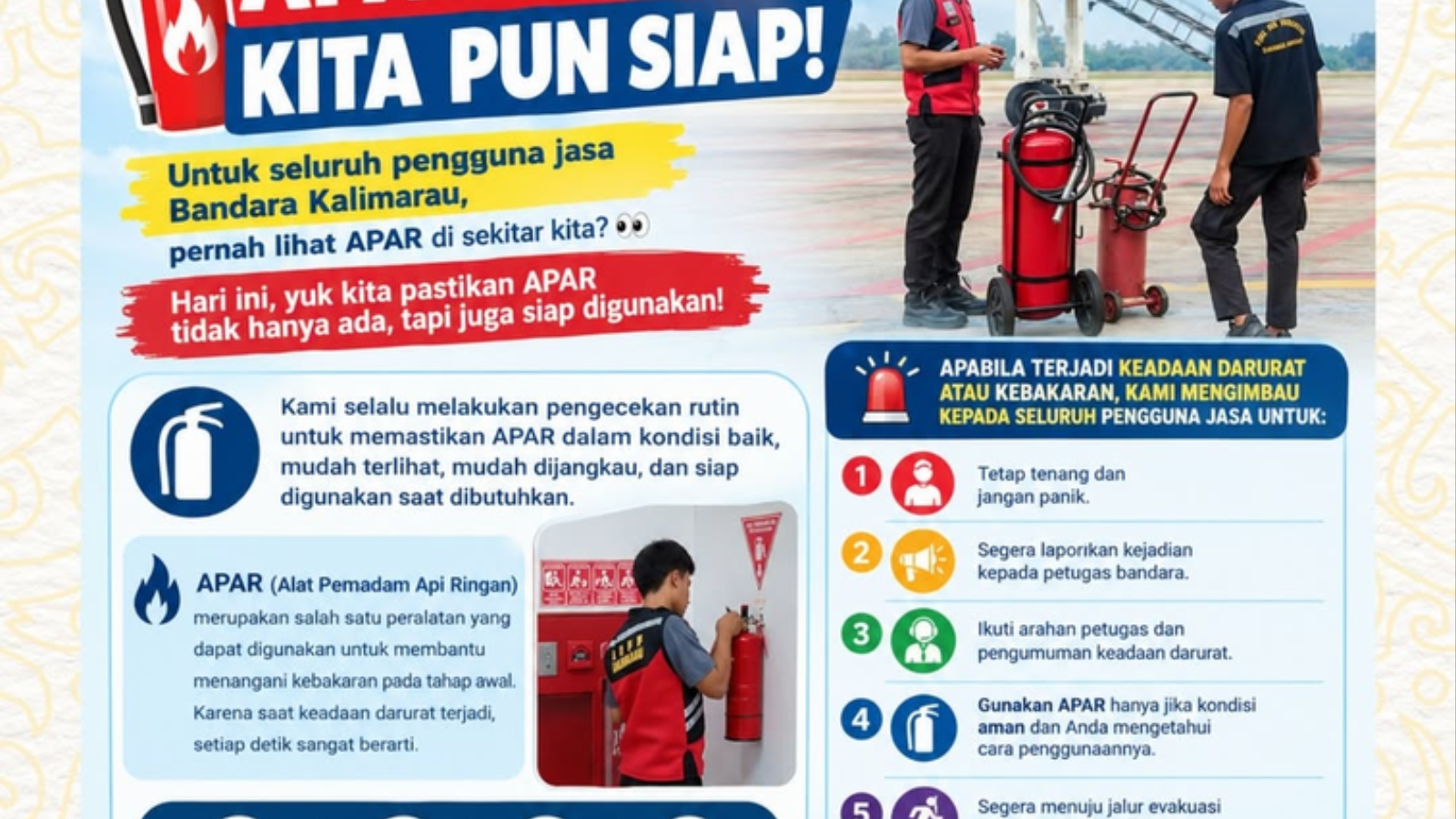 APAR SIAP, KITA PUN SIAP!